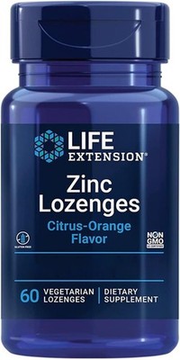 Life Extension Zinc Lozenges (Zink-Lutschtabletten), mit 50 g (1er Pack) 