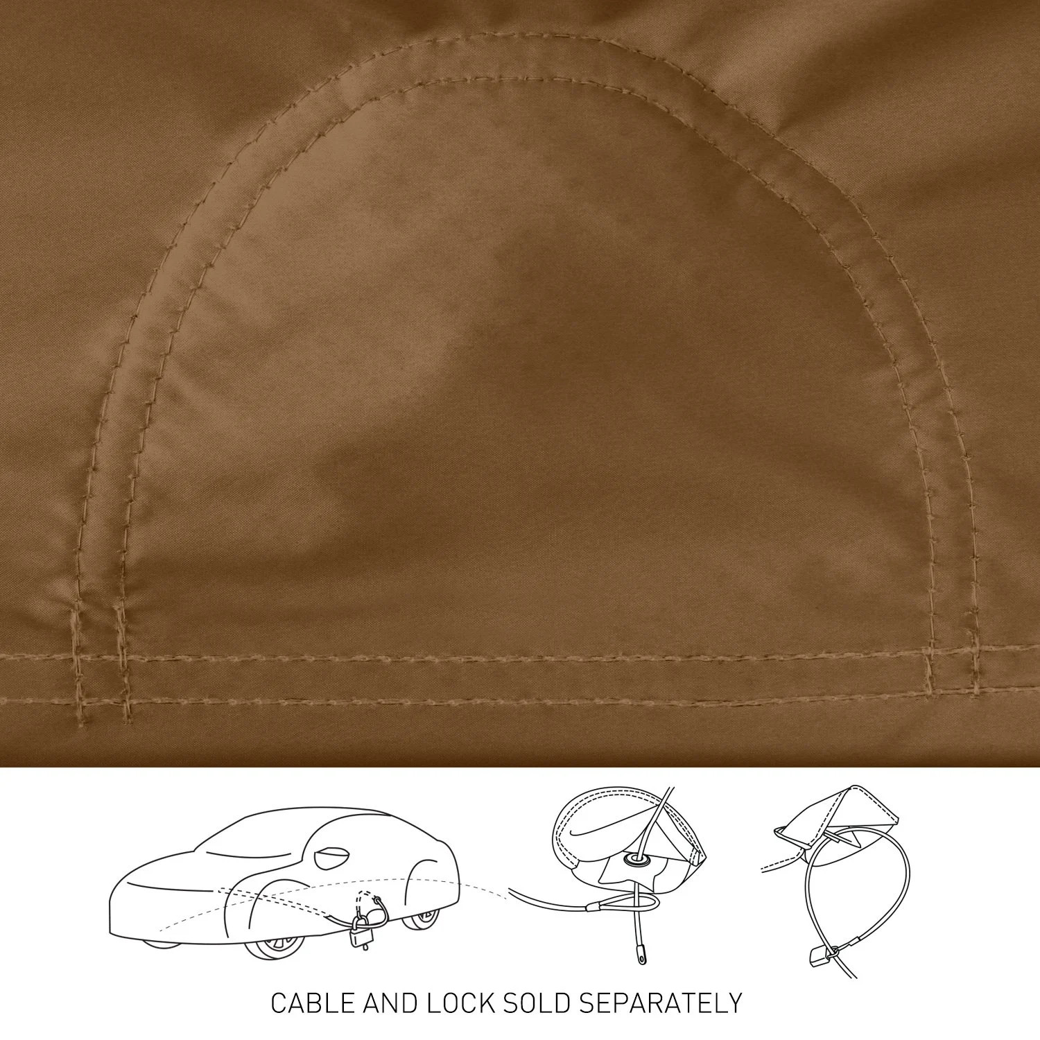 For Chevy K1500 Suburban 92-96 Coverking Stormproof Tan Custom Car Cover