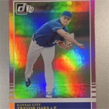 Panini Donruss Trevor Oaks Retro 1985 Kansas City Royals 2019 MLB Card 204