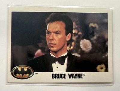 TOPPS 1989 BATMAN BRUCE WAYNE #4 BASE SET TRADING CARD ORIGINAL