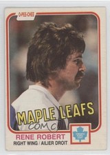 1981-82 O-Pee-Chee Rene Robert #322 1k3