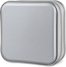 CD/DVD Cases 40 Capacity Disc Storage Binder for Car Holders Wallet