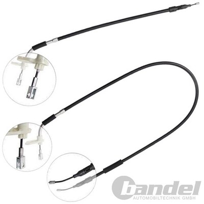 2x BREMSSEIL SEILZUG LINKS/RECHTS für MERCEDES A-KLASSE W169 B-KLASSE W245