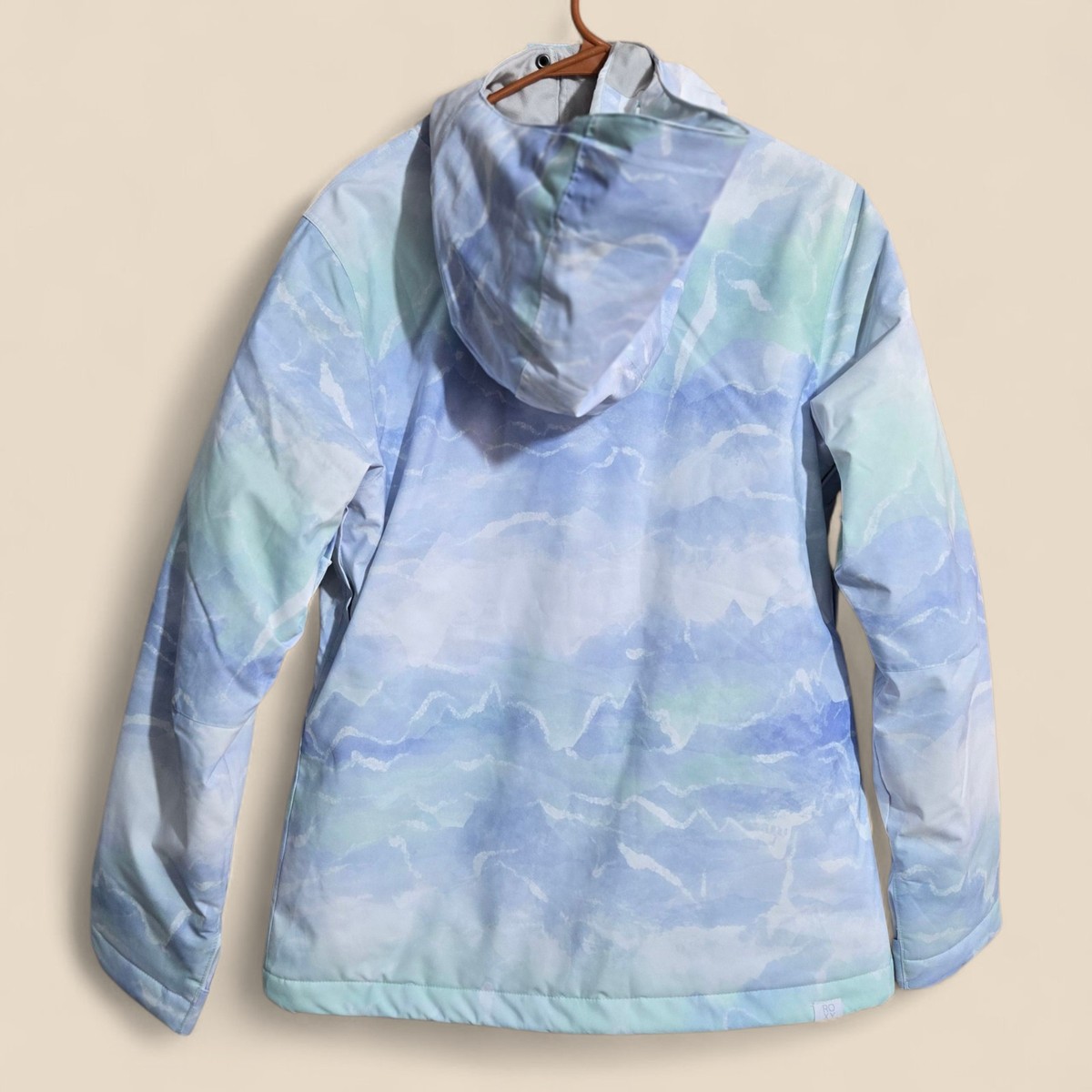 Roxy Snowboard Jacket Womens Size Small Watercolor 10K Waterproof
