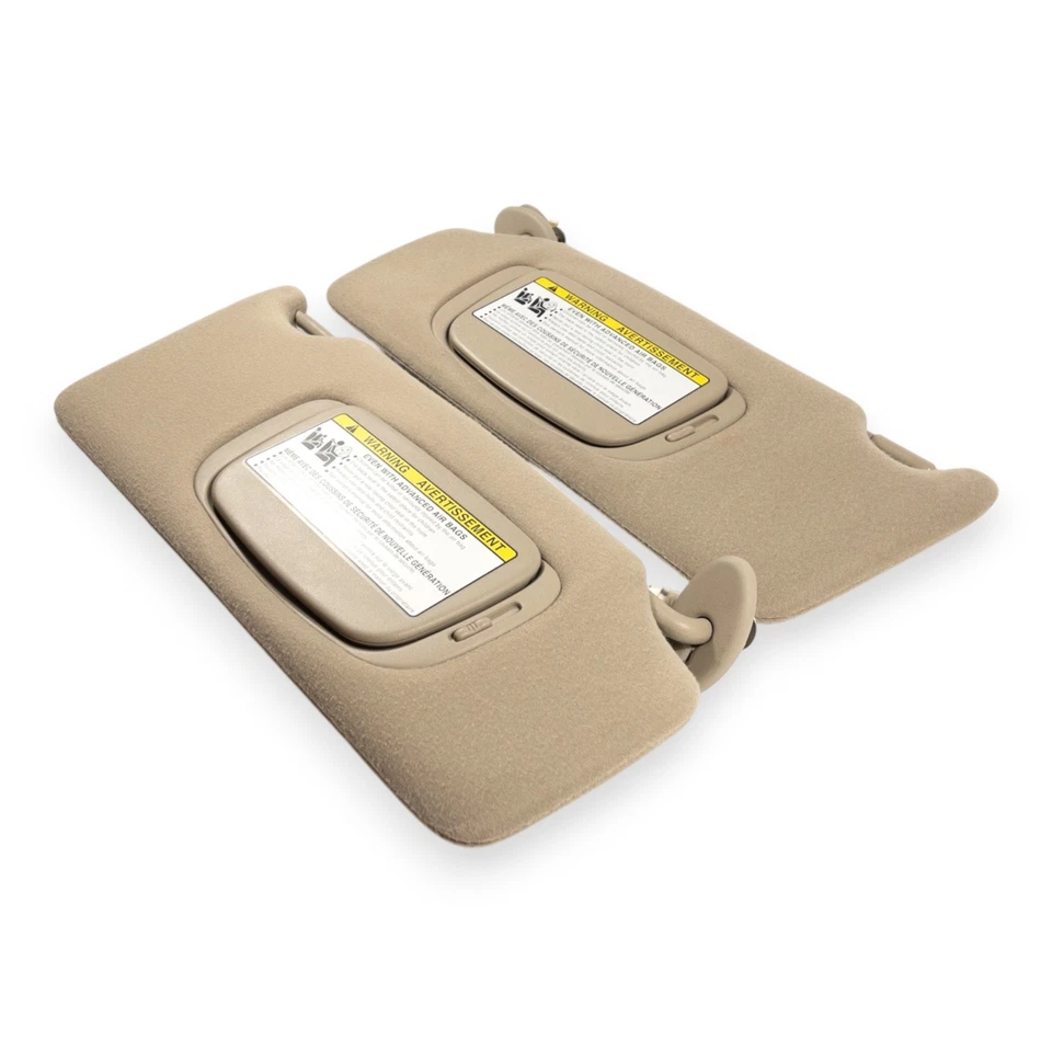 Juego de pares de parasoles laterales para conductor y pasajero Lexus RX 330 2004-2009 bronceado iluminado Foto 3 de 4