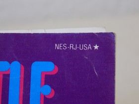 Snake Rattle N Roll NES Instruction Manual Booklet Only NES-RJ-USA ORIGINAL