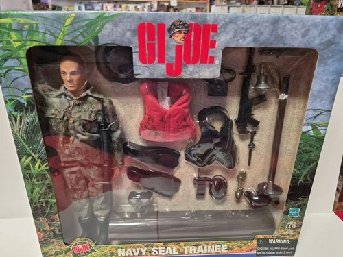 Vintage GI Joe Navy Seal Trainee 12 INCH HASBRO 2000 SEALED