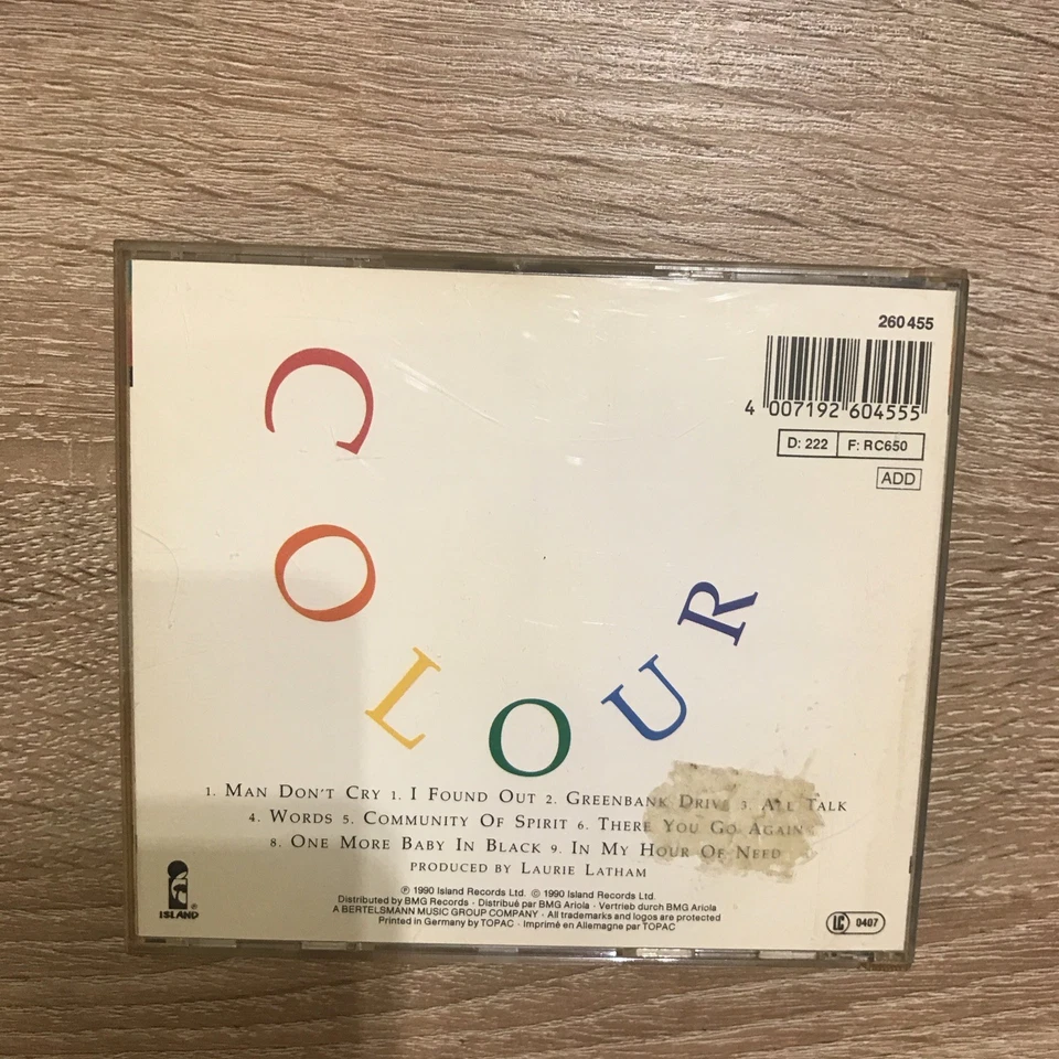 CD: The Christians - Colour 1990 E - Bild 3 von 3
