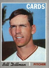 1970 Topps #386 Bill Dillman Card