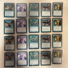 MTG Lot of 20 Blue Mixed Sets Aven Fateshaper Arctic Merfolk