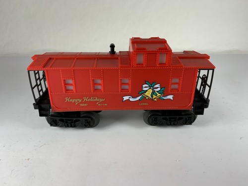 LIONEL 6-16547, NAVIDAD 'FELICES FIESTAS' VENTANA CUADRADA FURGÓN DE COLA, NUEVO EN CAJA (1993) | Zustand: New