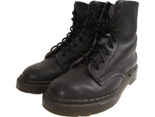 TredAir - Combat Boots - Black - Leather Lace Up Made in England - Size 5