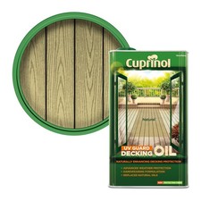 Image of Cuprinol UV Guard Decking Oil Natural Oak 5L