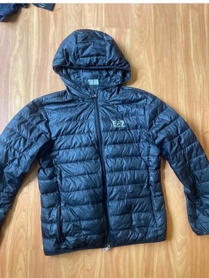 EA7 emporio Contact Me! Armani light puffer jacket black S