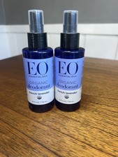 EO Deodorant Spray French Lavender 4 oz Pack of 2 