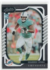 2022 Panini Absolute Channing Tindall RC Miami Dolphins #152