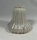 Steuben Calcite Fluted Fitter Shade Aurene Interior