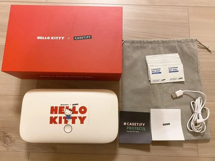 Casetify Hello Kitty Collaboration UV Sanitizer For Smart Phone From Japan - Image 2 of 4