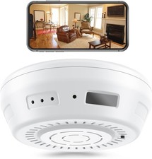 FORTHAUS Dummy Smoke Detector HD 1080p Wifi Camera NEW, No Manual 