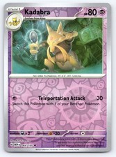Kadabra 064/165 Reverse Holo SV: Scarlet & Violet 151 Pokemon Card - NM