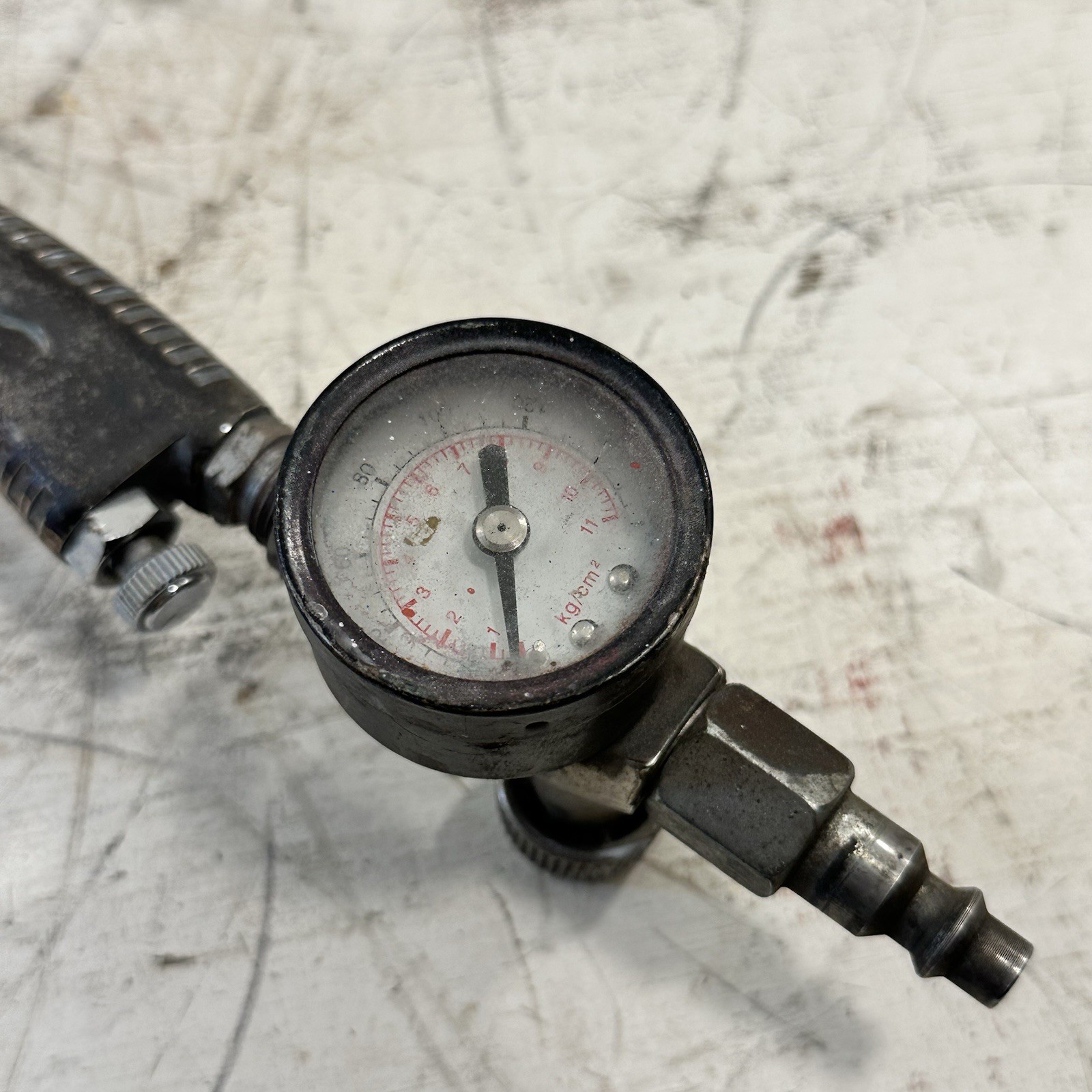 Vintage Used Working Condition 1.0mm Mini HVLP Touch-Up Spray Gun ATD Tools