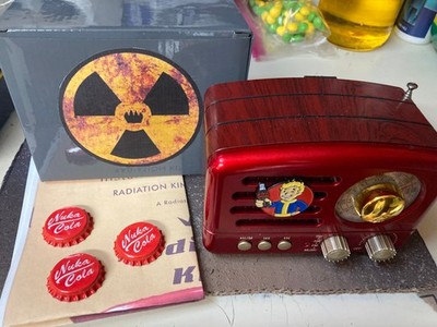 Radiation King Nuka Cola Guy Fallout real working fan art  featured mini radio