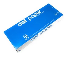 Durable Packaging 15"x10.75" Dry Waxed Deli Paper Pop-Up Sandwich Wrap Sheets...