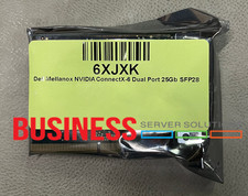 Dell Mellanox ConnectX-6 DP 25Gb SFP28 CX6311024 NIC Adapter LP 6XJXK