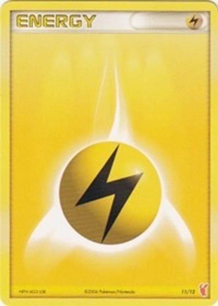 Lightning Energy (Plusle) - 11/12 - LP - EX Trainer Kit 2: Plusle & Minun