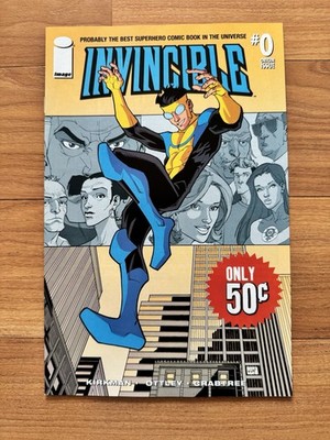 Invincible #0 2005 Image Comics Robert Kirkman Ottley 1st Print VF +