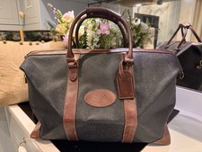 Mulberry Heritage Large Clipper (Or Large Weekend Holdall) In Scotchgrain Bag