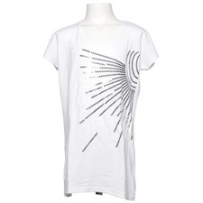 Eisend Kids, T-shirt, Größe: 176, Weiß/Schwarz/Silber, Elasthan/Viskose #Vzm