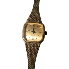 Vintage Longines Gold Plated Swiss Made Quartz Ladies Watch
