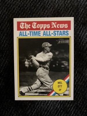 1976 Topps - The Sporting News AllTime All-Stars Mel Otto