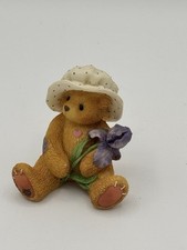 Cherished Teddies Iris 1996 Figurine  You Are The Iris Of My Eye" 202908 
