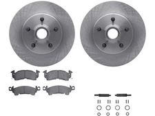 For 1987 Chevrolet R10 Brake Pad and Rotor Kit Front Dynamic Friction 41511DDHG