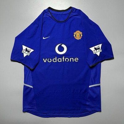【激レア】マンチェスターユナイテッド2002-2003 3rd ユニフォーム MAN UNITED NIKE 2002/2003 FOOTBALL THIRD JERSEY #16 ROY KEANE SIZE