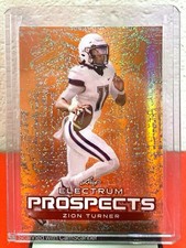 2024 Leaf Electrum Prospects Bronze Zion Turner Rc #322 (35/45)