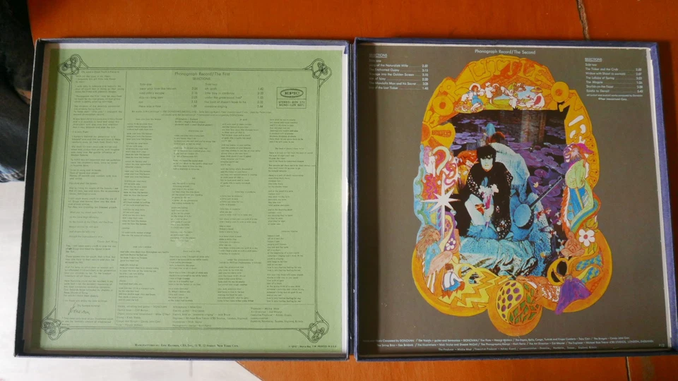 COFFRET LP 2X33 Tours  DONOVAN --- a gift from a flower to a garden - Photo 2/4