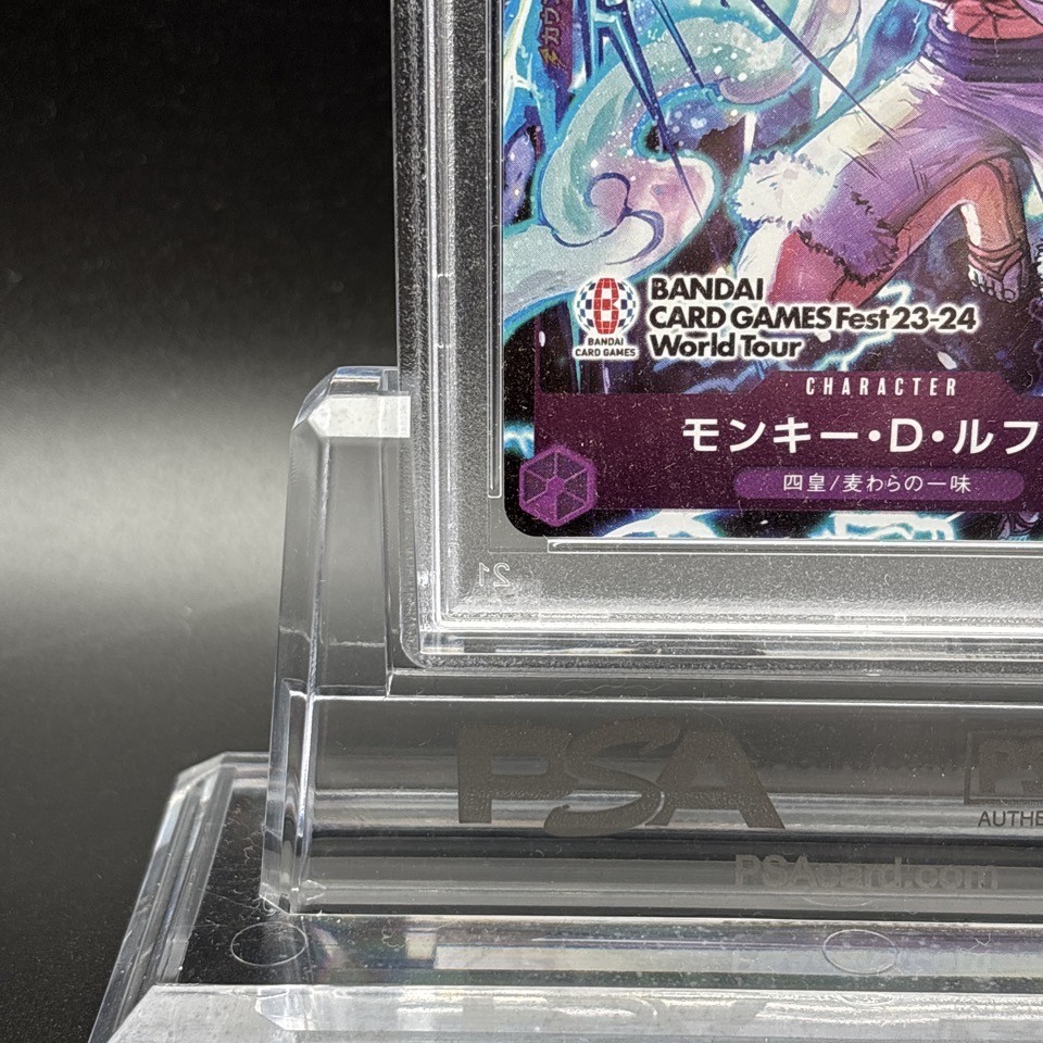 PSA 10 Luffy P-041 Games Fest 23-24 World Tour Promo One Piece