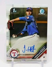 2019 Bowman Chrome Prospects #CPA-JH Jonathan Hernandez Autograph Auto 