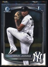 2025 Bowman Chrome #BCP-202 Carlos Lagrange Prospects Dimple upper left