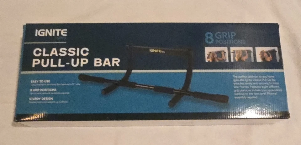Barra Pull-Up Ignite Classic 8 Posiciones de Agarre Diseño Robusto - ¡Nueva en Caja! Foto 2 de 2