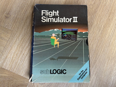 Flight Simulator II für Commodore C64, Diskette