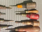 Lot of 12 Small Vintage Wood Handle Screwdrivers — photo 5
