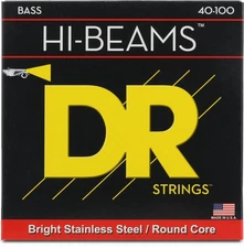 DR Strings LR-40 Hi-Beam Stainless Steel Light Bass Strings