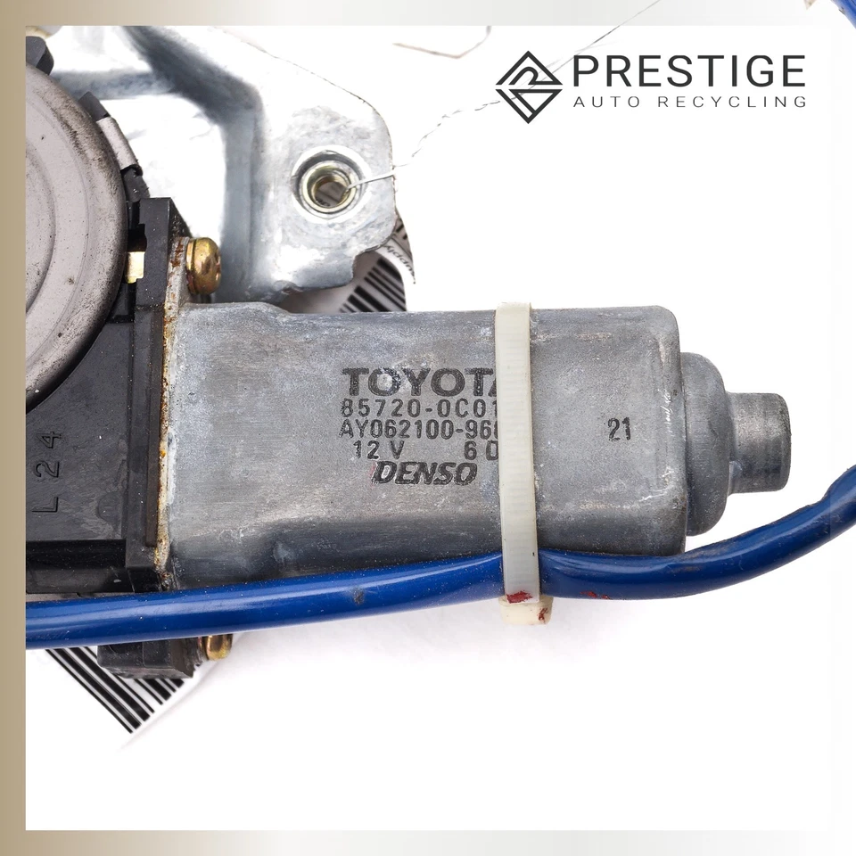 Regulador de ventana de puerta Toyota Tundra 2000-2006 con motor delantero izquierdo 69802-0C010 Foto 2 de 4