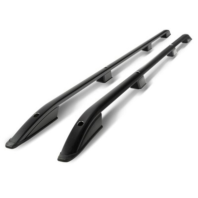 Roof Rails for Volkswagen VW Caravelle (T6.1) H1 Short 2019-2023 Painted Black