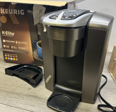 Keurig K-Cup 90個入り Keurig K-Elite K90 Single Serve K-Cup Pod Coffee Maker Dark Gray