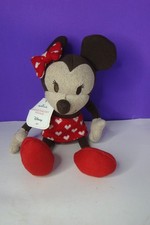 Hallmark Disney Sweetheart Minnie Mouse Valentine's Day Knit 13 Plush Animal